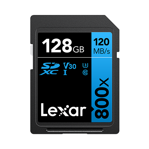 Lexar SD High-Performance 800X 블루시리즈