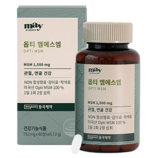 동국제약 메이올웨이즈 옵티 엠에스엠 60정 (6개)_이미지