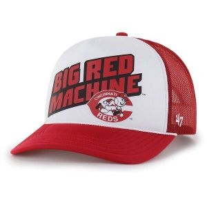MLB 1271362 신시내티 레즈 47브랜드 Retro Region Foam Trucker 모자 Red