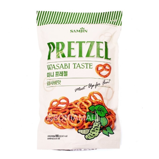 삼진씨앤에프 미니 프레첼 와사비맛 800g (6개)_이미지