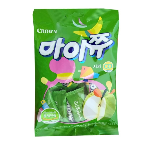 크라운제과 마이쮸 사과 92g (5개)_이미지