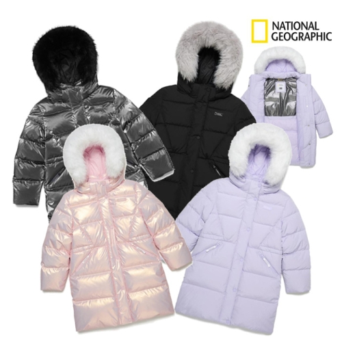 내셔널지오그래픽 내셔널지오그래픽키즈 셀레네 덕다운 점퍼 (K254GDW020)