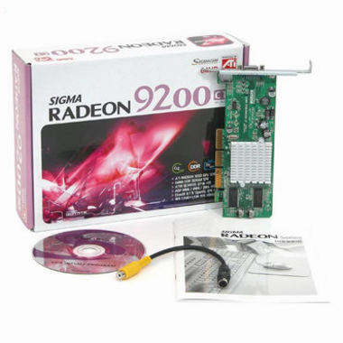 �ñ׸��� ATI Radeon 9200 �ñ׸� CT 64M