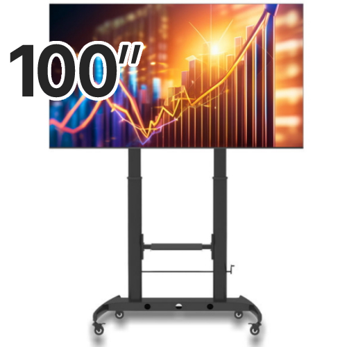 써밋티비 A1000ES QLED 이동형 패키지 (지마운트 GMT-SM7700M)_이미지