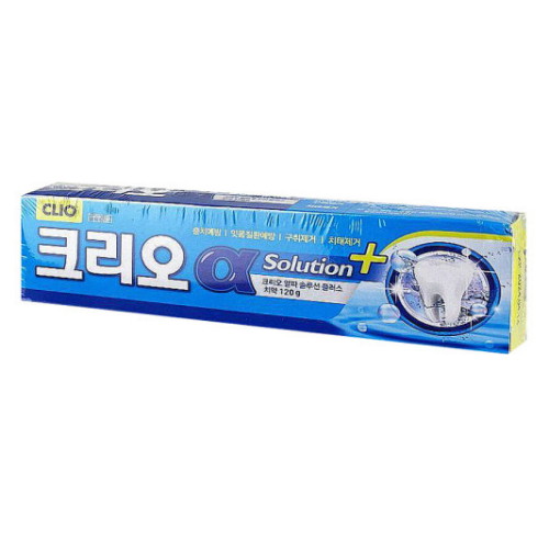 크리오 알파 솔루션 플러스 치약 120g