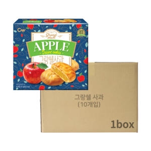 청우식품 그랑쉘 사과 195g (10개)_이미지
