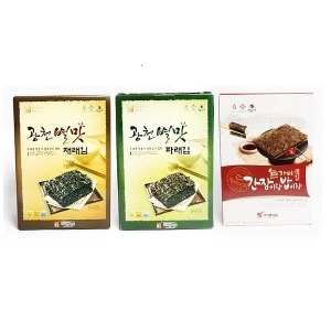 우체국쇼핑 광천별맛김 특별세트상품 전장김 재전 파전 무가미_이미지