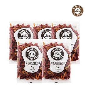 미미펫 오리고기 치즈버거 100g (5개)