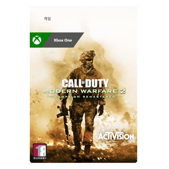 액티비전 콜 오브 듀티: 모던 워페어2 리마스터드 XBOX ONE