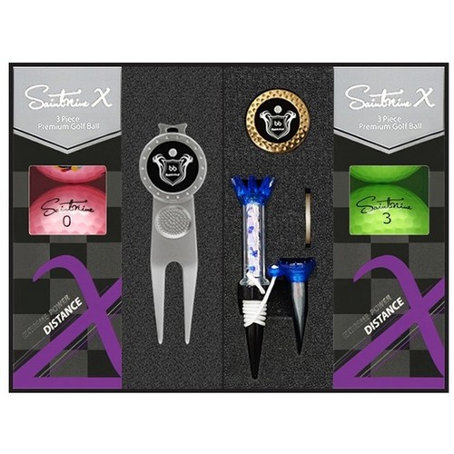 넥센 세인트나인 X 6구+잔디보수기+자석티+볼마커 세트