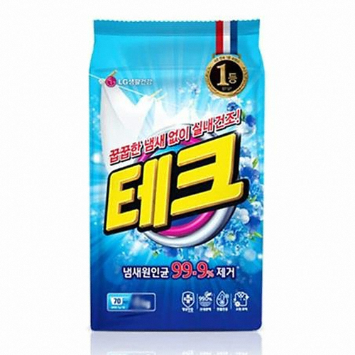 테크 ㅤ꿉꿉한 냄새없이 실내건조 분말세제 5kg (1개)_이미지