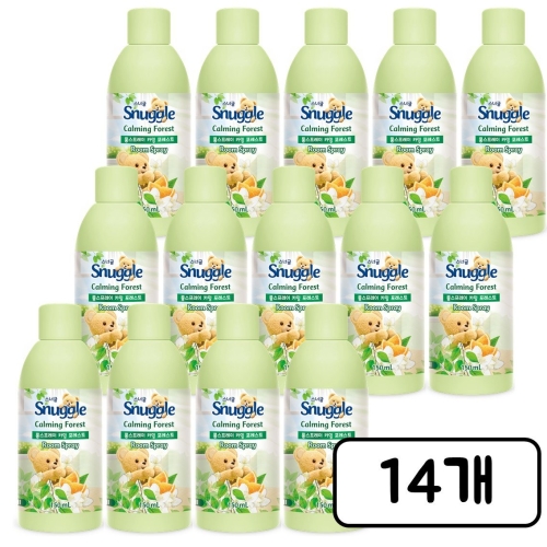 스너글 룸스프레이 카밍 포레스트 리필 150ml (14개)_이미지