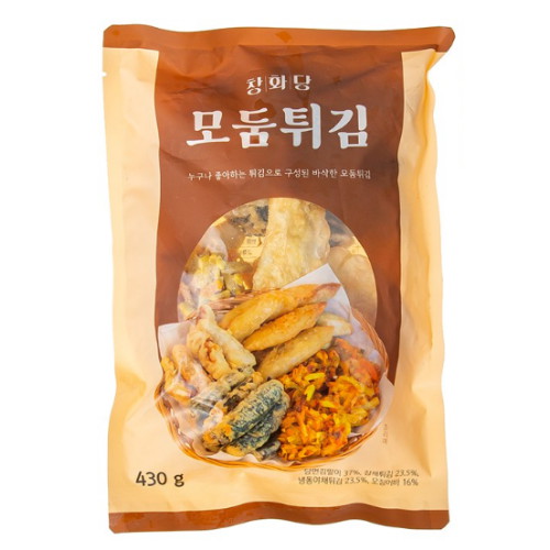 창화당 모둠튀김 430g (2개)_이미지