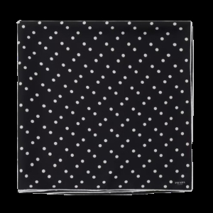 프라다 프린티드 실크 트윌 스카프 블랙 화이트 1FF001-2HH7-F0967