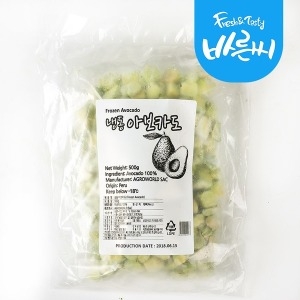 바른씨 냉동 아보카도 다이스 500g