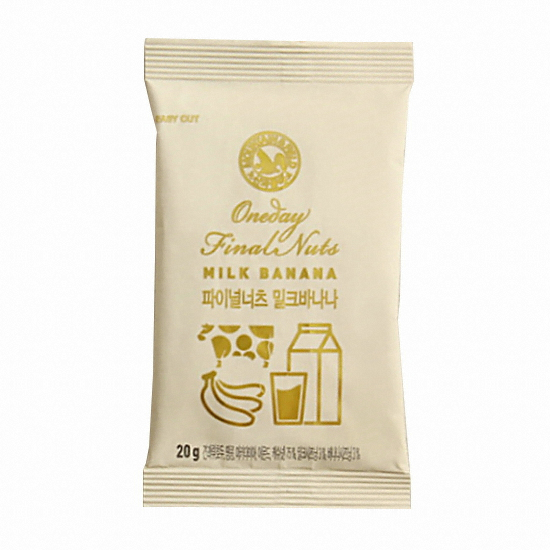 산과들에 파이널너츠 밀크바나나 20g (30개)