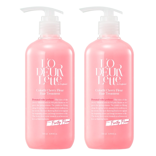 로더렛 인 잉글랜드 컬러핏 체리 플뢰르 헤어 트리트먼트 500ml (2개)_이미지