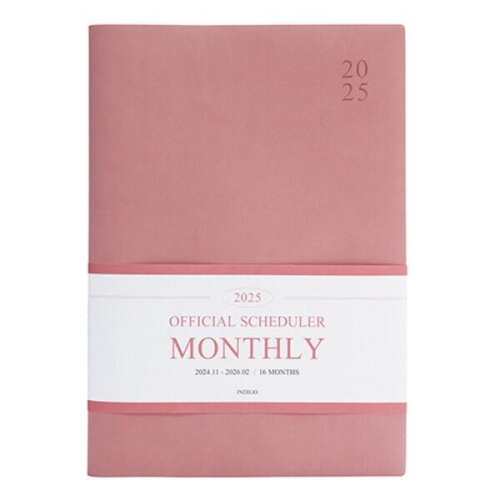 인디고 2025 오피셜 빅 먼슬리 스케줄러_이미지