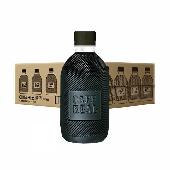 쟈뎅 까페리얼 아메리카노 블랙 무라벨 400ml (20개)_이미지