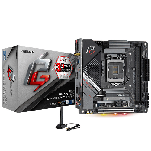 ASRock Z490 Phantom Gaming-ITX/TB3 디앤디컴_이미지