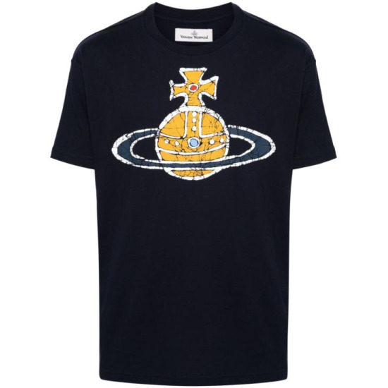 비비안웨스트우드 타임머신 반팔 티셔츠 3G01001L J001M K410_이미지