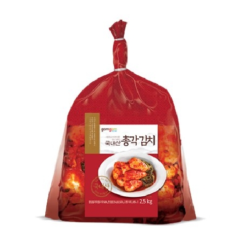 쿠팡 곰곰 국내산 총각 김치 2.5kg (1개)_이미지