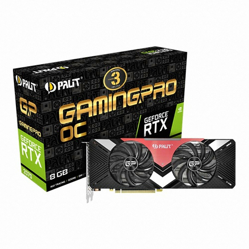 PALIT 지포스 RTX 2070 GAMINGPRO OC D6 8GB