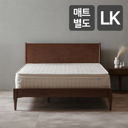 모모드 원스테이 고무나무 원목 침대 LK (매트별도)_이미지