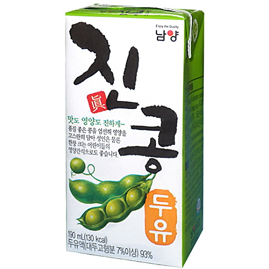 남양유업 진콩두유 190ml (48개)_이미지