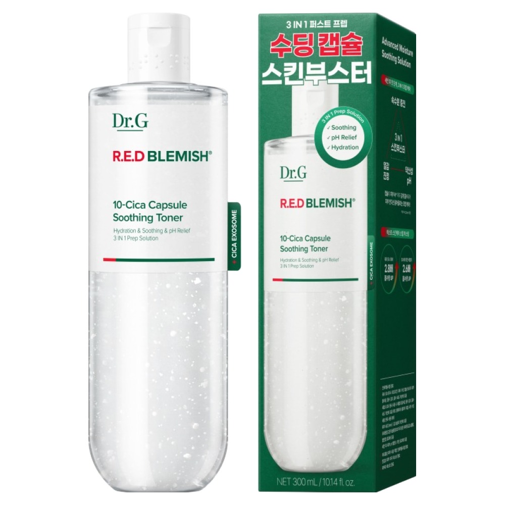 닥터지 레드 블레미쉬 10-시카 캡슐 수딩 토너 300ml (1개)_이미지