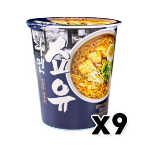 에이스쿡 쇼유라멘 깔끔한 간장맛 75g (9개)_이미지
