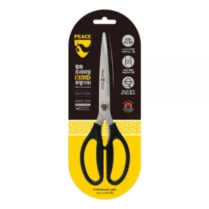 평화산업 피스 프리미엄 플러스 100% 국산 주방가위 1개