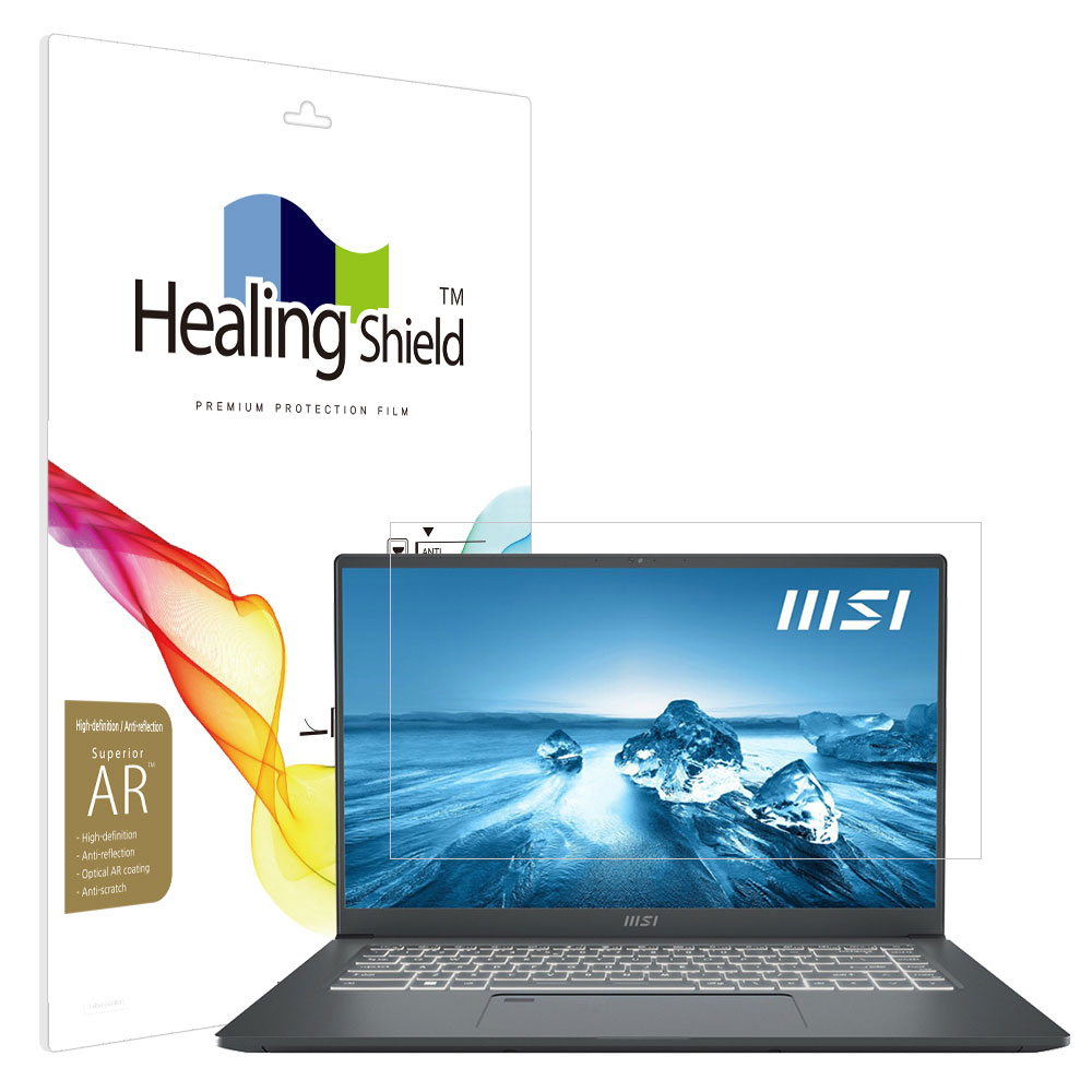 폰트리 힐링쉴드 MSI 프레스티지 15 A12U 고화질 AR 액정보호필름_이미지
