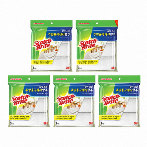 3M 스카치브라이트 삶아쓰는 극세사 행주 3매이미지입니다. 누르면 해당 게시물로 새창이동합니다.