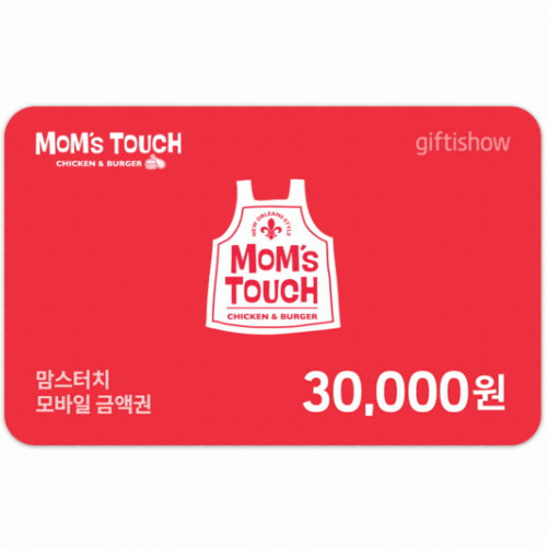 맘스터치 ㅤ모바일 금액권 (3만원권)_이미지