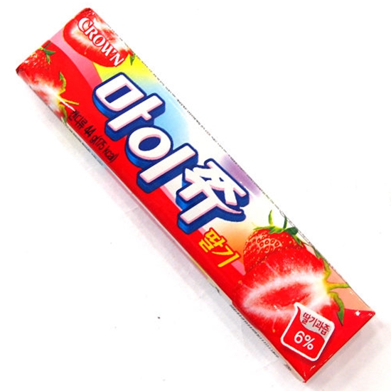 크라운제과 마이쮸 딸기 44g (40개)_이미지