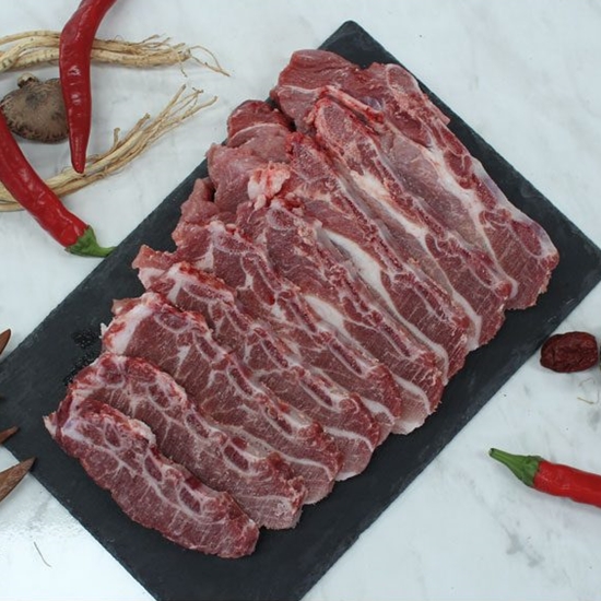 행복한돈 국내산 돼지 LA갈비 1kg (1개)_이미지