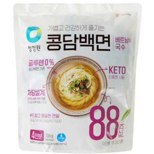 대상 청정원 콩담백면 베트남식국수 4인분 726g (1개)_이미지
