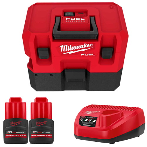 밀워키 M12 FVCL (2.5Ah, 배터리 2개)_이미지