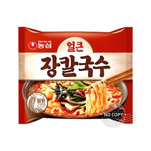 농심 얼큰 장칼국수 103g (7개)_이미지