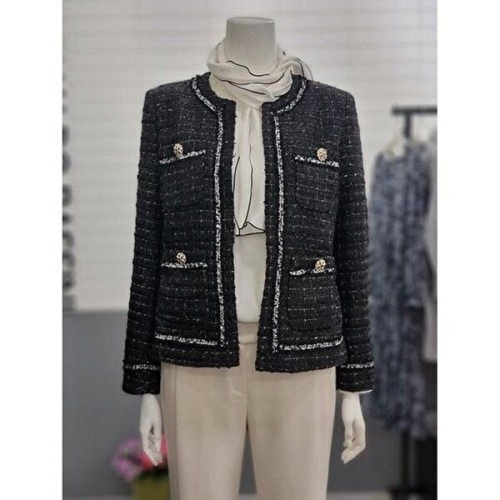 아날도바시니 세이브존02 라운드트위드자켓 AY10JK65S