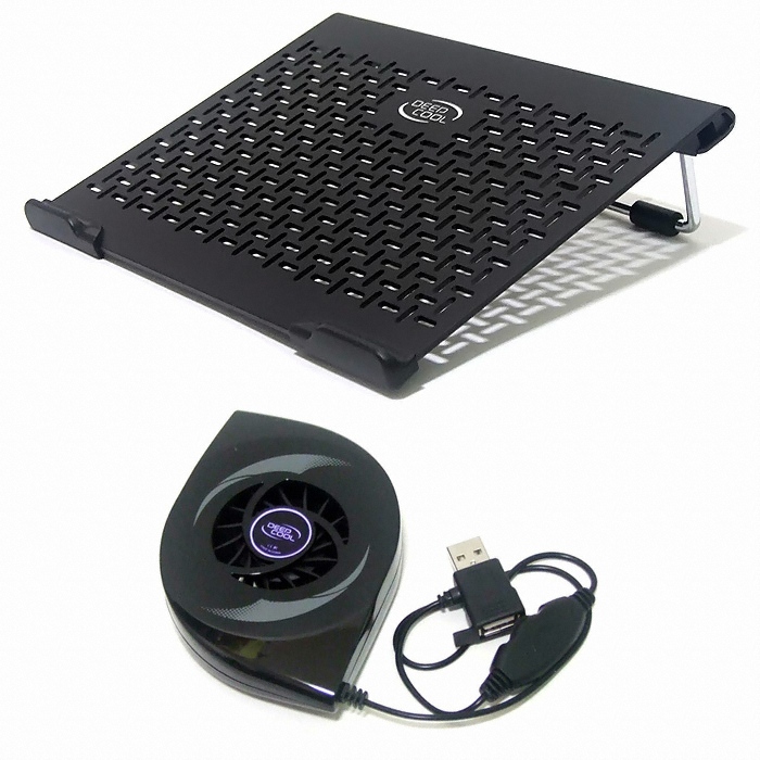 DEEPCOOL E-Pad + E-Fan 쿨러 받침대 패키지