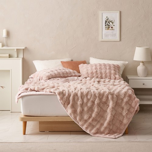 프리미엄 웨이브 고밀도 라셀퍼 이불 겸 담요