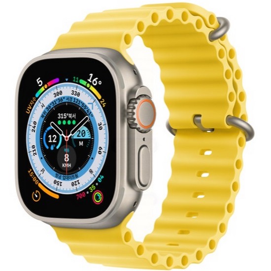 APPLE 워치 오션밴드 (옐로) (44mm/45mm/49mm)_이미지