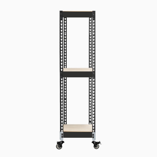 스피드랙 우레탄바퀴 3단 이동식 선반 500x400 (195cm(높이))_이미지