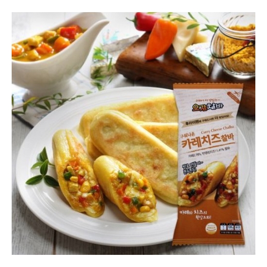 로뎀푸드 오감찰바 오븐에 구워나온 카레치즈찰바 120g (3개)_이미지
