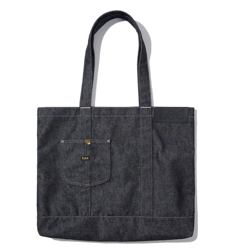 LEE 빈티지 로고 로코 포켓 에코백 LE2501BG02BA_이미지