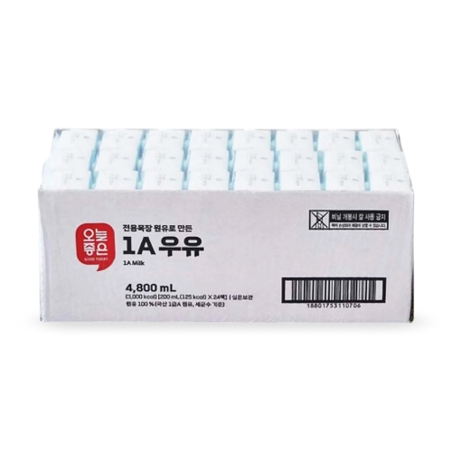 1A 멸균우유 200ml