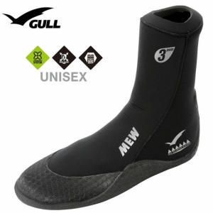GULL 걸 뮤 다이빙 MEW 부츠 핀 삭스 소프트 3mm GA-5621C 28cm 블랙