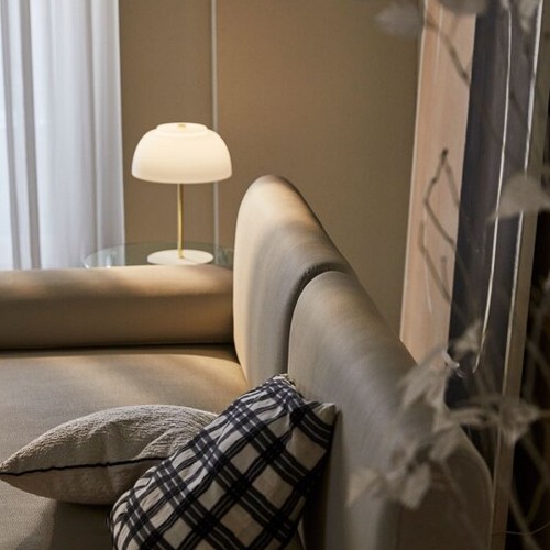 장인가구 비움 온열 4인 패브릭 흙소파 MS (황토볼)_이미지